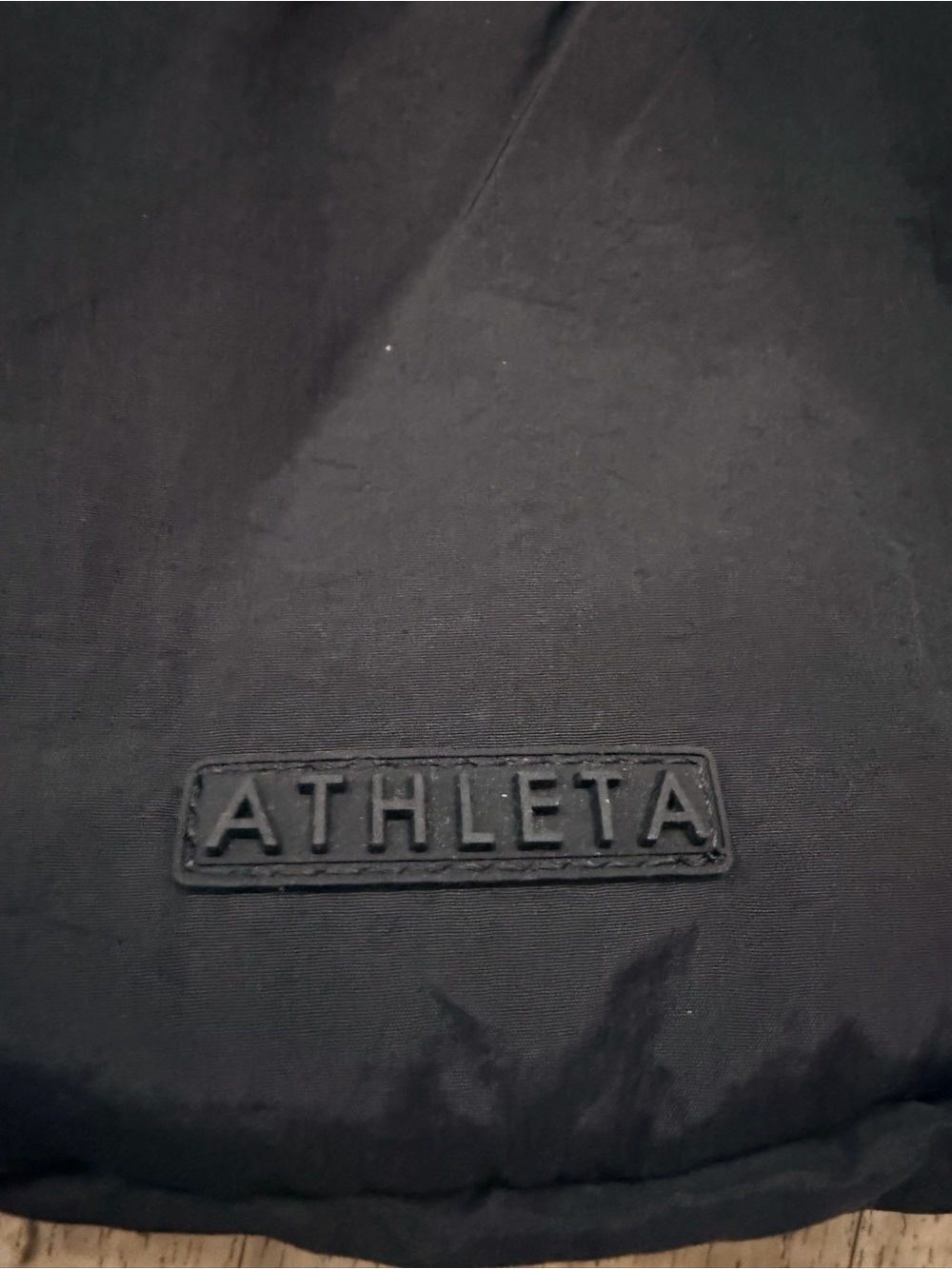 Athleta Black Mini Crescent Bag